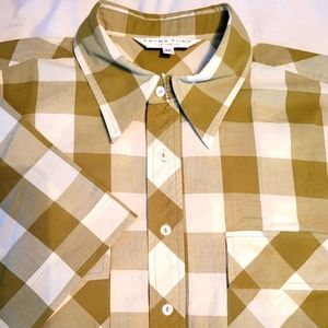 Trina Turk Short Sleeves Shirt XL